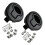 4PCS Boat Slam  Flush Pull Slam Latches Round Plastic Round for RV Boat Door Hatch Cabinet Pull Locking 5