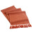 Country Bohemian Table Runner Handmade Tassel Orange Table Runner Suitable for Home Use 2