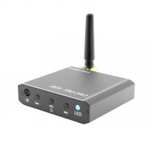 Récepteur Audio 5.2 3,5 mm AUX U-Disk HIFI Musique Sans Perte Adaptateur Sans Fil Stéréo pour Amplificateur de Haut-Parleur de Voiture