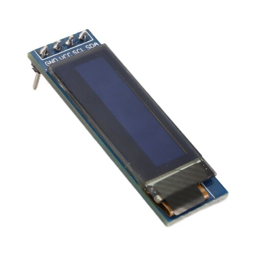 Display Module 0.91 Inch SSD1306 OLED Display Module OLED Screen Driver  3.3V, Font