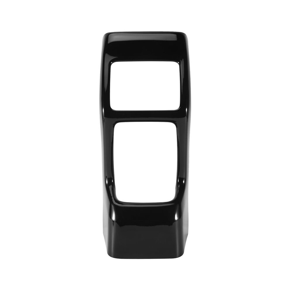 Car Glossy Rear Air Condition Vent Outlet Frame Anti-Kick Panel Cover Trim For Vezel Hr-V Hrv 2021 2022 Black 4714014417445