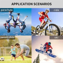 1080P HD Action Camera Anti Shake Video Recorder Camera 2.4G WiFi Sports DV Camera Bicycle Motorcycle EIS Bike Cam