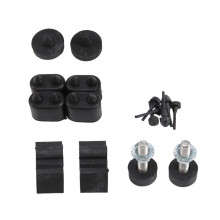 Rubber Stopper Bumper Asst Kit + Hood Adjusters for Camaro 1967 1968 1969