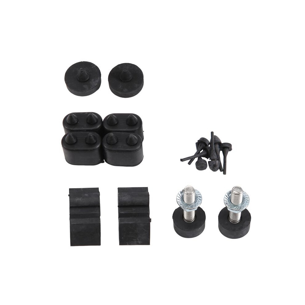 Rubber Stopper Bumper Asst Kit + Hood Adjusters For Camaro 1967 1968 1969 6032544021597
