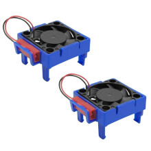 2Pc VXL-3S Velineon ESC VXL-3 VXL 3S Heat Sink Cooling Fan for  Bandit Rustler Stampede Slash 2WD / 4X4 VXL Parts