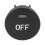 Air Conditioning Panel  Button Central Control Knob Cover OFF for  5 Series E60 E61 61319250196 1