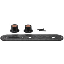 Placa de Controle Vintage Do Interruptor da Ponte da Guitarra com BotãO de Volume para Instrumento Musical da Guitarra EléTrica Tele Telecaster TL
