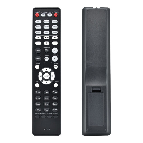 RC-1234 CD Remote Control for  PMA-600NE DCD-600NE Power Amplifier Remote Control Replacement 2
