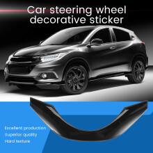 For Vezel HR-V HRV 2021 2022 Interior Car Steering Wheel Panel Cover Trim Decoration Frame Bright Black