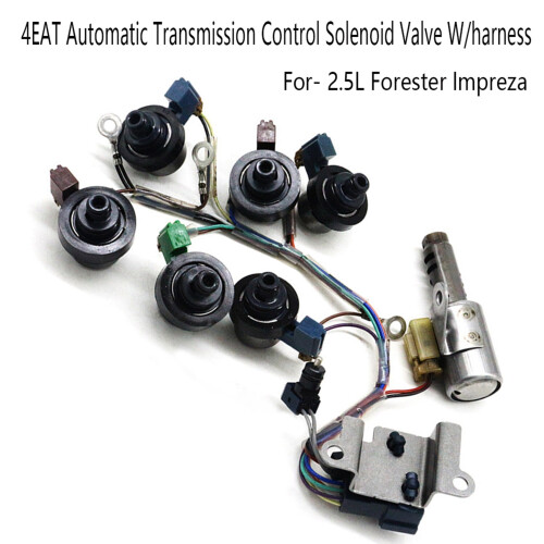 4EAT Automatic Transmission Control Solenoid Valve with Harness For- 2.5L Forester Impreza 1