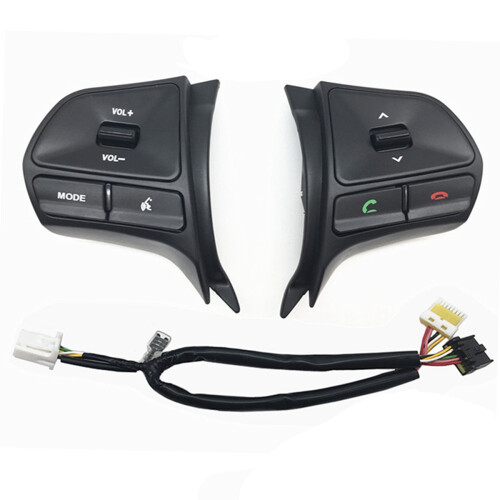 For  RIO  2011-2014 Multifunction Steering Wheel Control Button Audio Phone Volume  with Backlight