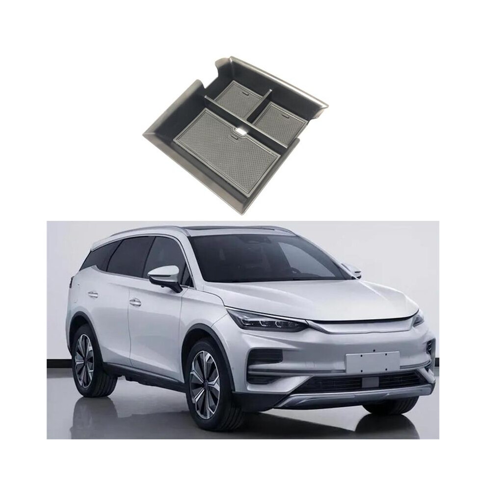 For Atto 3 Yuan 2022-2023 Car Accessories Car Center Console Btorage Box Armrest Box Storage Tray Black 4712088500537