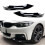 For  4-Series F32 F33 F36 M-Tech 2014-2020 Front Bumper Lip Angle Diffuser Splitter Spoiler Protector Bright Black 6