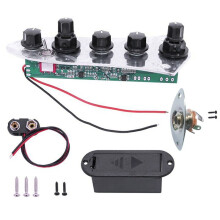 5 Jazz JB Bass Loaded Piastra di Controllo Cablata per Parti di Basso Elettrico A 4/5 Corde JB07