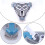 Vacuum Cleaner  Triangular Pool  with Side Brush Suction  Brush Cleaner Swimming Pool Cleaning Tools 3