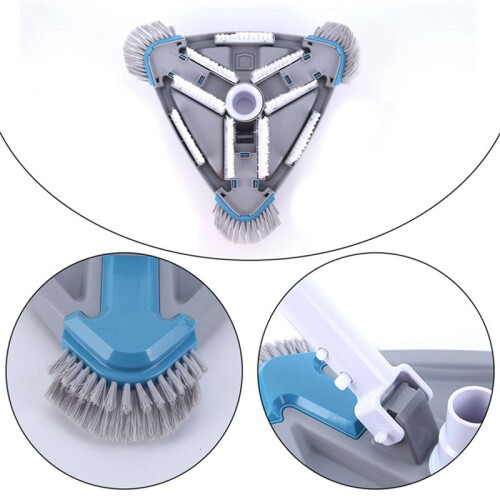 Vacuum Cleaner  Triangular Pool  with Side Brush Suction  Brush Cleaner Swimming Pool Cleaning Tools 2