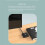 Computer Desktop Power  External PC Host Power Supply /Off Push Button , Dual USB 10