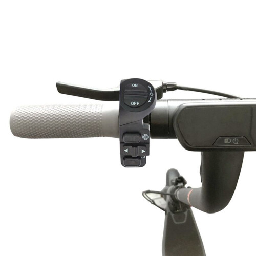 Three-In-One  Electric Bicycle Scooter Headlight Turn Signal Horn Control Button Self-Locking