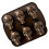 Ware Halloween Bakeware, Haunted Skull Cakelet Pan, Bronze 1