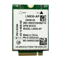 DW5814E per Scheda WiFi Telit LN930-AP WWAN FDD-LTE NGFF 4G Modulo per Laptop  Latitude 5285 5480 5580 7480