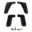 4PCS Car Mudguards  Mud Flaps for  I3 2014-2020 Hatchback Front Rear  Guards Mudflaps 7