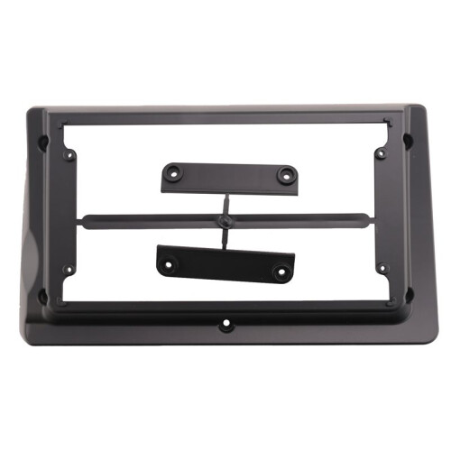 9Inch 2Din Audio Panel DVD Navigation Panel Frame Car Radio Panel for  LAND  PRADO 1996-2002 RHD
