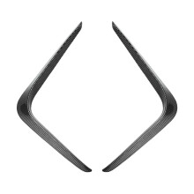 Car Front Bumper Splitter Spoiler for 4 Series G26 M Sport 2020+ Fog Lights Decorative Cover Carbon Fiber