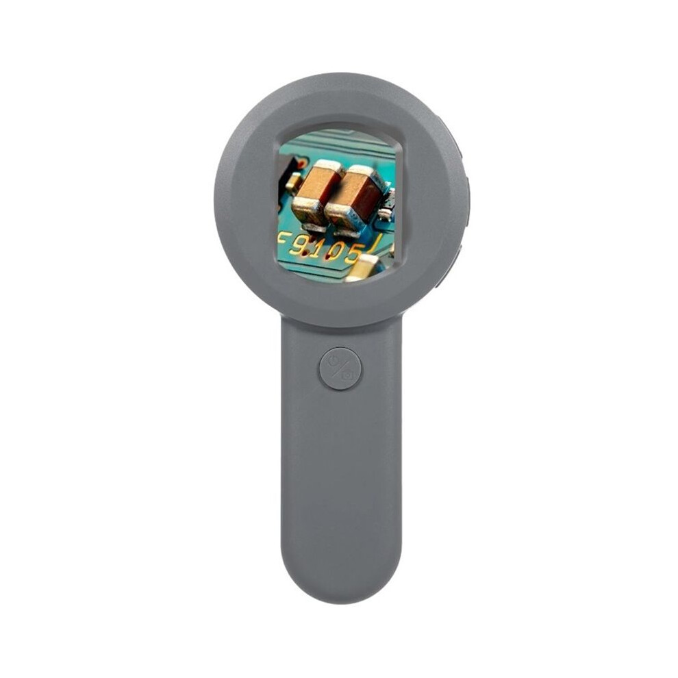 Light 2Inch Digital Microscope 100X Zoom Magnifying Glass With Coin Magnifier With 2 Color Mode