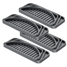 4 Stuks Koelkast Lekbak Absorberende Lekbak Koelkast Accessoires voor / GE / voor Grijs