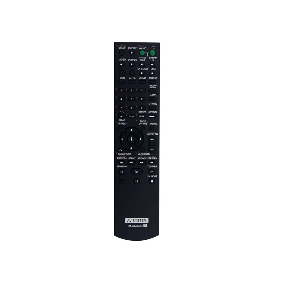 Rm-Aau024 Replace Remote Control For Home Theater Av Receiver Str-Km5000 Htss2300 Str-Dg720 Htd-Dw7000 Ht-Ddwg700 4711985812651