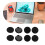 Replacement Rubber Feet for Surface Laptop Models 3, 4 - Bottom Case Foot Pad Black 6