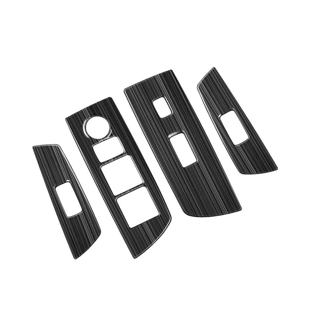 Tauoh Car Window Glass Lift Button Cover Trim Stainless Steel Door Armrest Panel For Cx9 Cx-9 2022+ Lhd