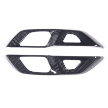Voor  Corvette C8 2020-2023 Auto Binnendeurslot Schakelaar Knop Cover Trim Accessoires ABS Koolstofvezel