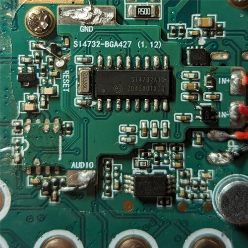 SI4732+BGA427 Modification Module Filter Amplified Version for Quansheng UVK5/UVK6 Intercom Modification Module 1
