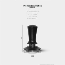 51 mm Café Inviolable Réglable Force Constante Poudre Inviolable Expresso Fil Inviolable Poudre Presse Marteau avec Échelle