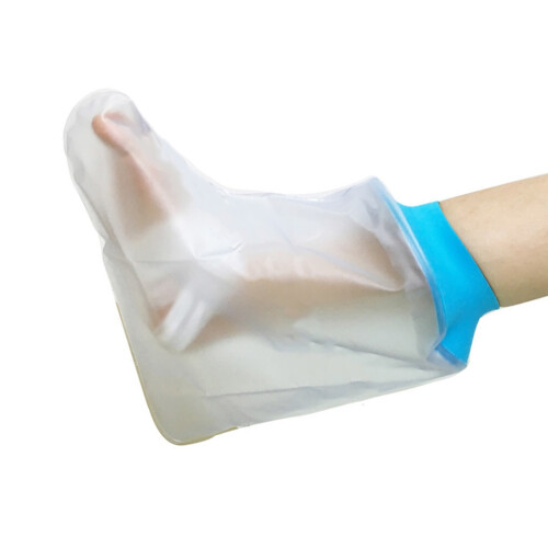 Bolsa de Silicone Macio Reutilizável para Pernas e Pés, Capa Impermeável para Banho e Pés 1
