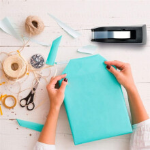 Desktop Tape Dispenser - Non-Skid Base - Weighted Tape Roll Dispenser - Perfect for Office Home School 2 Pack