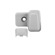 Auto Side Sun Visor Fixing Buckle for R55 R56 R60 Buckle 51169812837 Grey Front