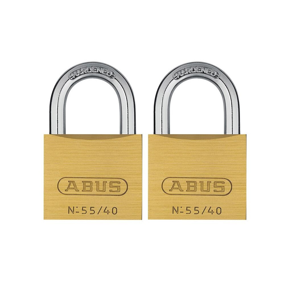 Abus Mechanical 55 Series Brass Padlock 5063750480312