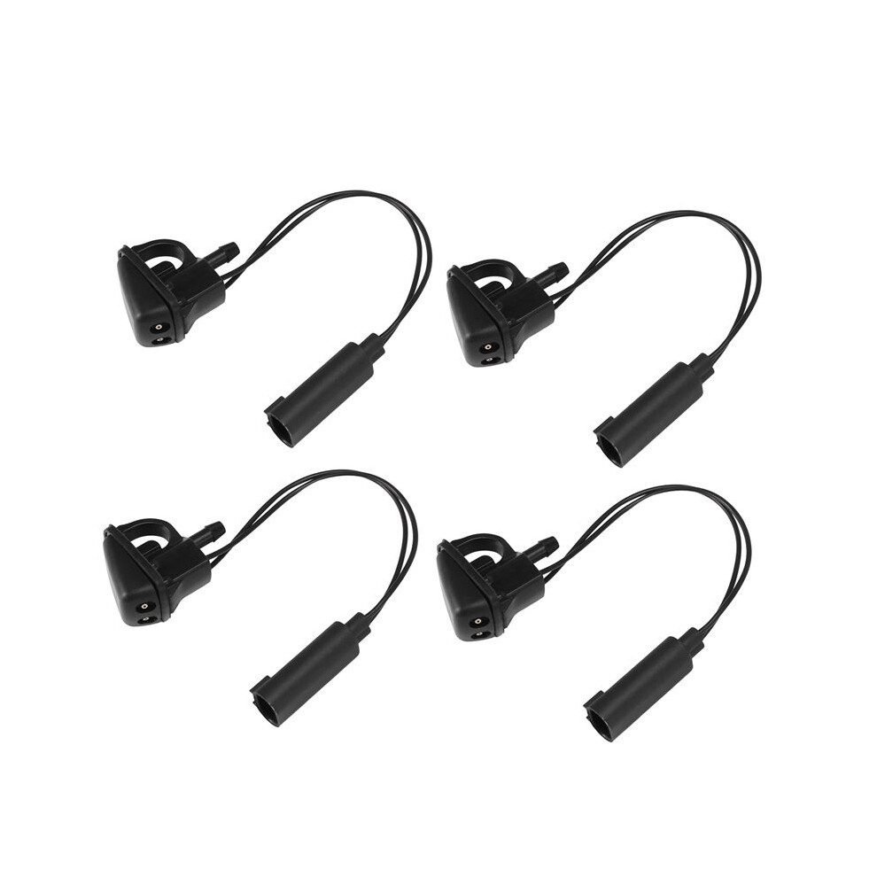 4Pcs Front Windscreen Washer Nozzle Jet With Heated Lr018834 Lr048615 For Lr3/4 L319 Sport 05-16 6132286787314