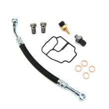 Motorölschlauch Motorölfiltergehäuse-Dichtungssatz 11361705532 für E46 E39 E53 E85 325Ci 530i X5 Z3