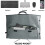 Bolsa de Transporte de Viagem para Computador de Mesa  de 27 Polegadas, Capa Protetora de Armazenamento para Monitor com Alça Preta 8