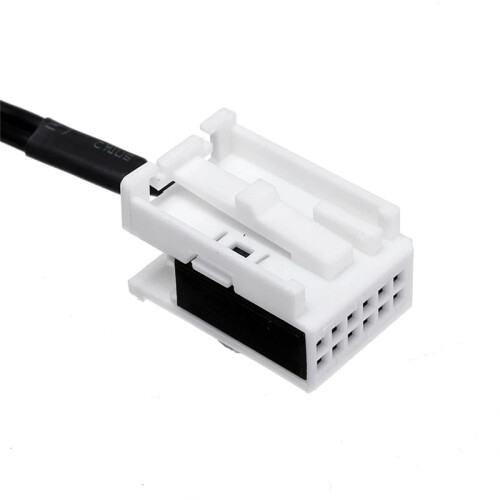 Car 12Pin  Module Wireless Radio AUX-in Aux Cable Adapter for  E60 04-10 E63 E64 E61 E70 E90 E91 E92 1