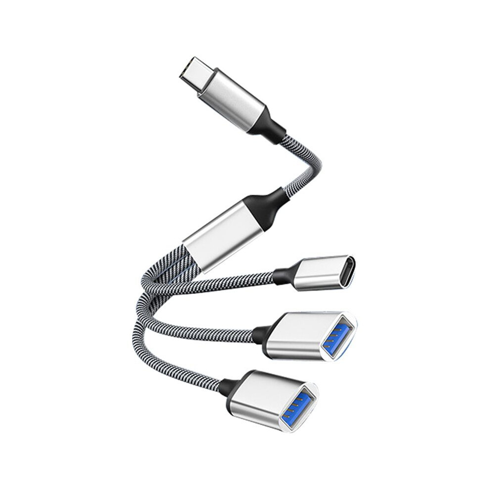 Usb Splitter Cable Data Power Split Adapter Usb C Otg Cable Phone Adapter, For Phone Laptop Tablet 6031511768190