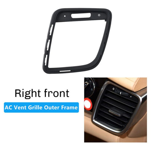 Car Front Right Air Conditioning A/C Vent Grille Outer Frame Panel for   2010-2016 970552132C