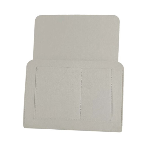 Bedside Storage Organizer Anti-Slip Bedside Bag Bed Sofa Side Pouch Hanging Couch Storage Beige 1