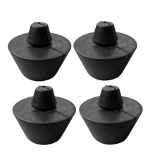 4St Bilhuv Buffertblock 873361 för 207 307 607 CC Motorhuv Buffert Maskin Lock Gummipir Buffertblock