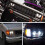 7 Inch Square Daytime Running Light Car Front Headlight DRL High Low  Flood Spotlights LED Work Light for 2