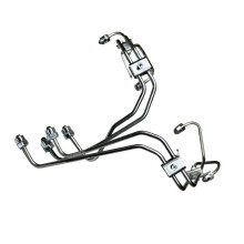 1 Juego de Líneas de Inyector de Combustible con Abrazaderas de Línea para  3.9L 4BT Motor Bomba VE de 12 mm Diésel 3960725 3960726