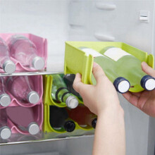 3 Stuks Bierhouders Frisdrankblikjeshouder Bierhouder Fles Opbergrek Hanger Koelkast Organizer, Blauw